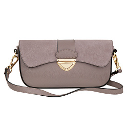 Женская сумка 60327 pink-grey velour