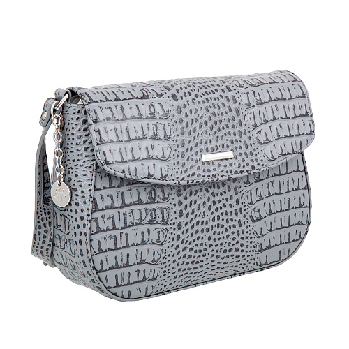 Женская сумка 7080 Croco grey Caprice