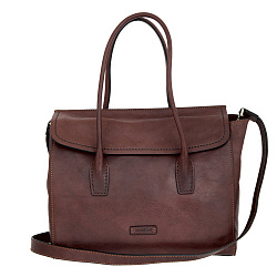 Женская сумка 914279 dark brown