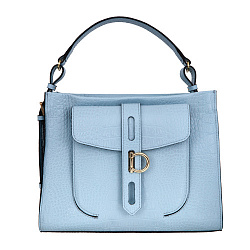 Женская сумка 60132 Croco grey-blue    