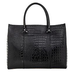 Женская сумка 7524 Croco black Caprice